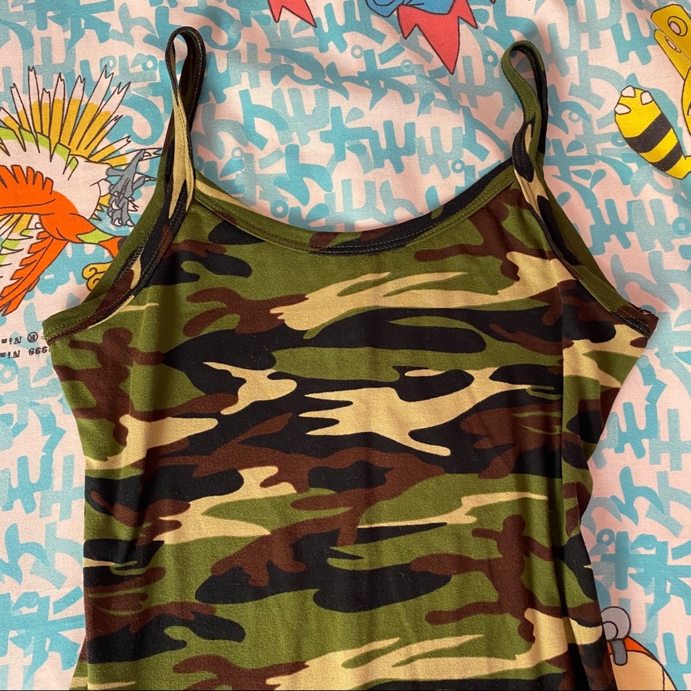 Vintage Camo Romper